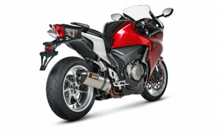 Akrapovic Slip-on Line Titanium Einddemper met E-keur Honda VFR 1200 F 2010 - 2015